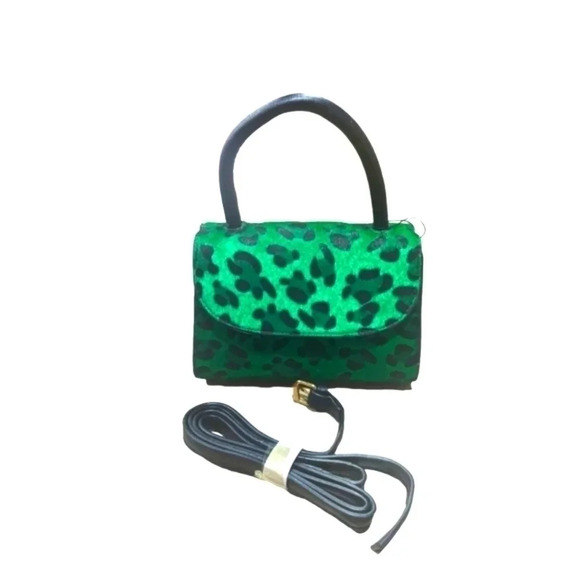 Faux Fur mini Satchel crossbody - Picture 1 of 7